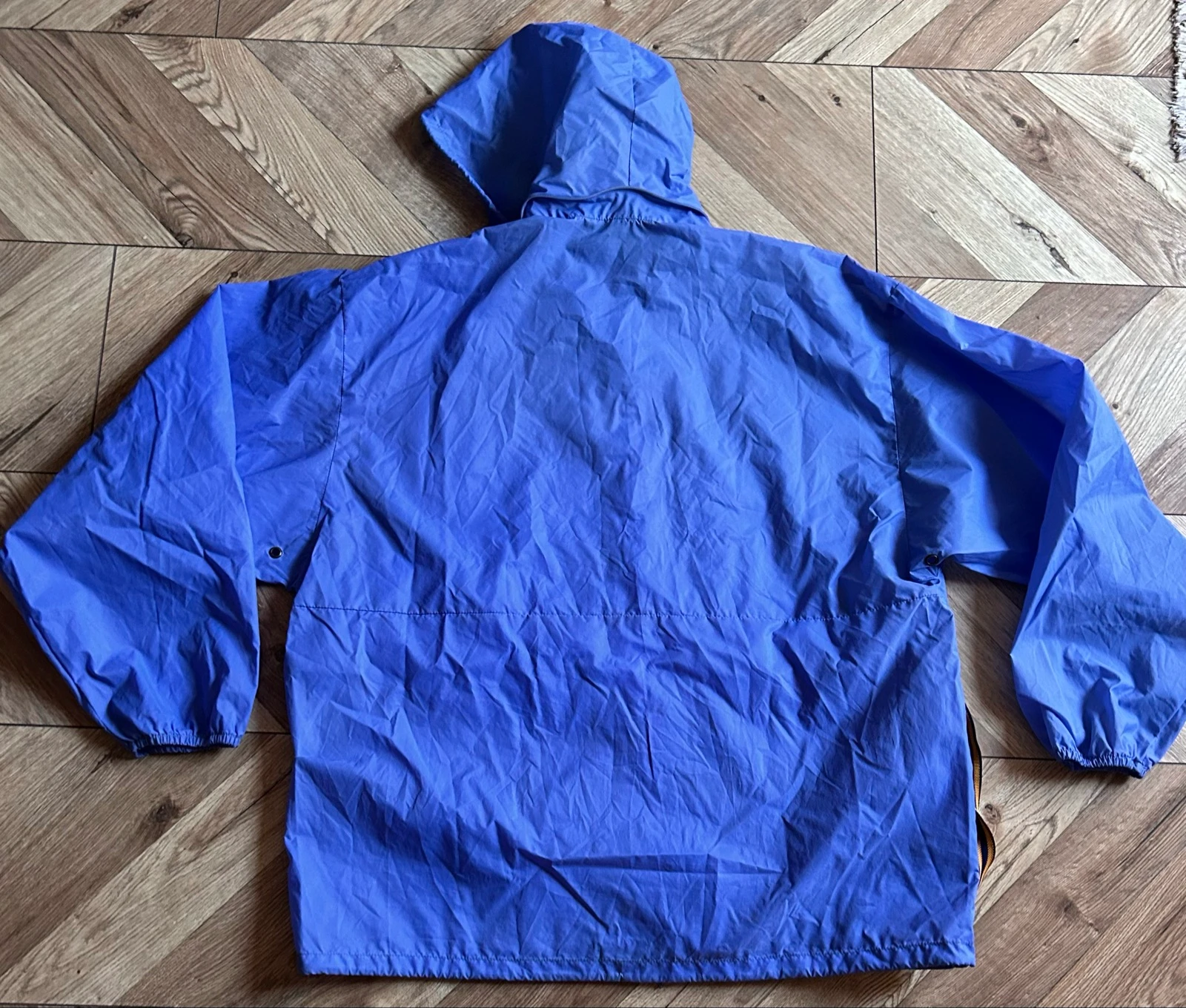 Vintage blue purple windbreaker – photo 11